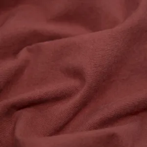 7oz Softened Organic Cotton - Deep Rosewood