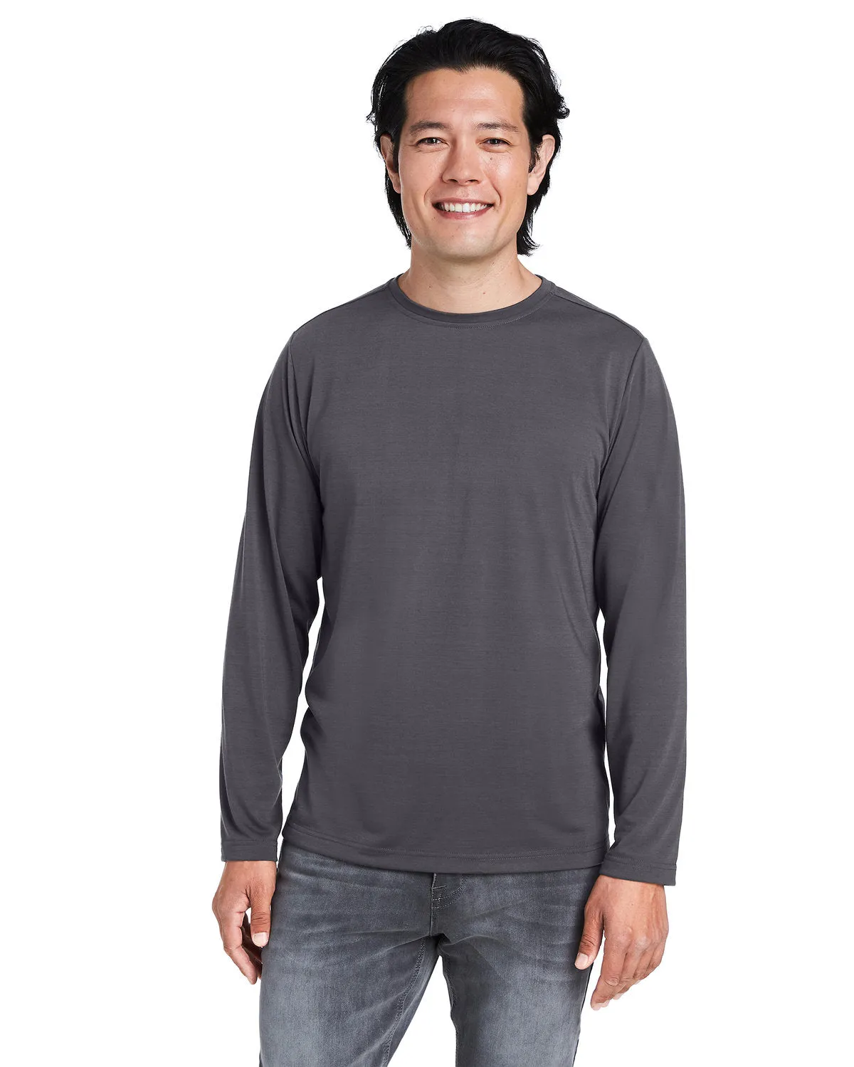 Adult Fusion Chromasoft� Performance Long-Sleeve T-Shirt