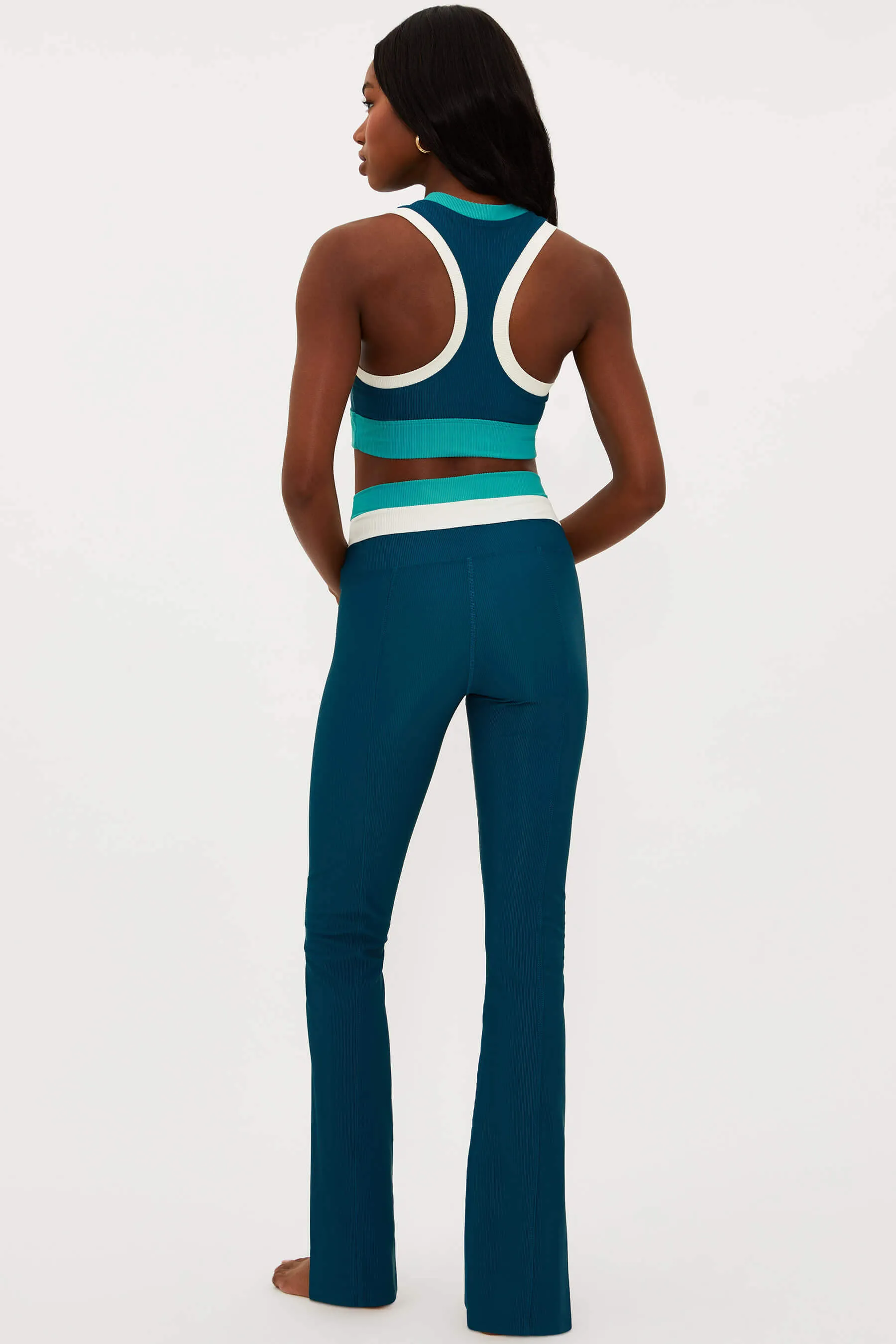 Amalfi Pant Crystal Coast Colorblock