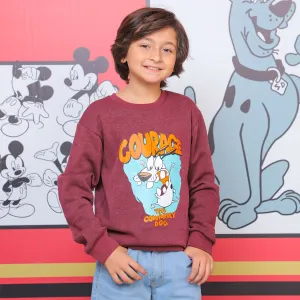 Boys Character Sweatshirt - MAROON