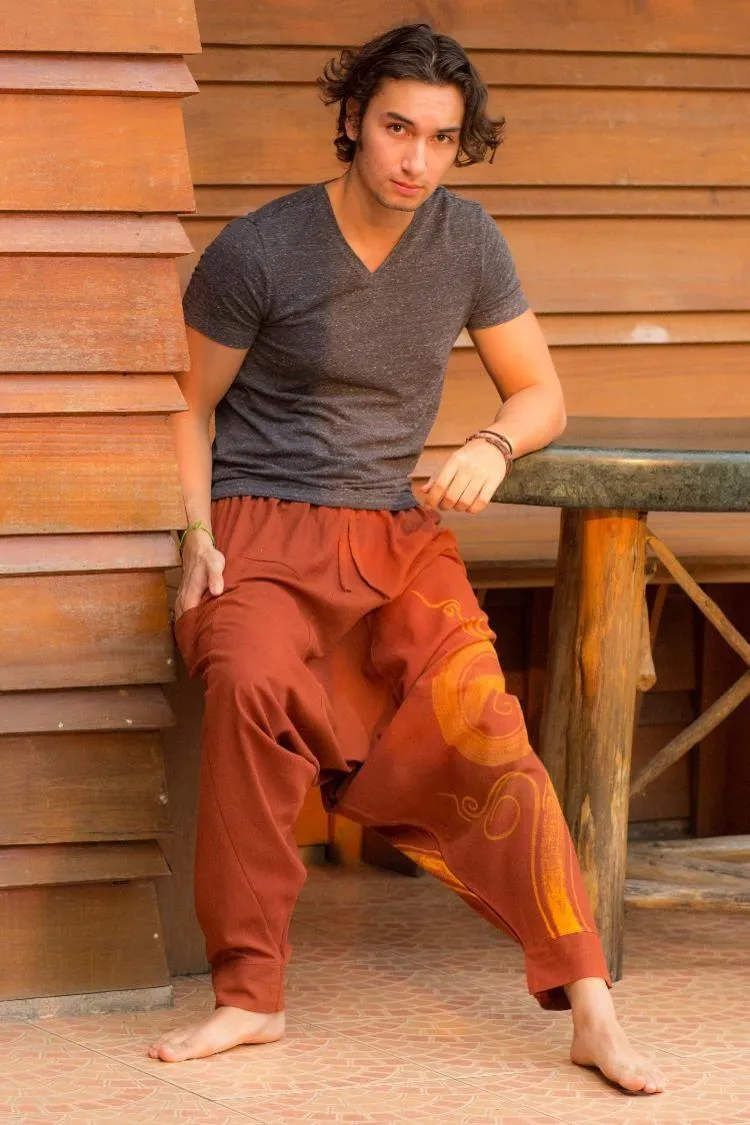 Brick Red Evolution Pants