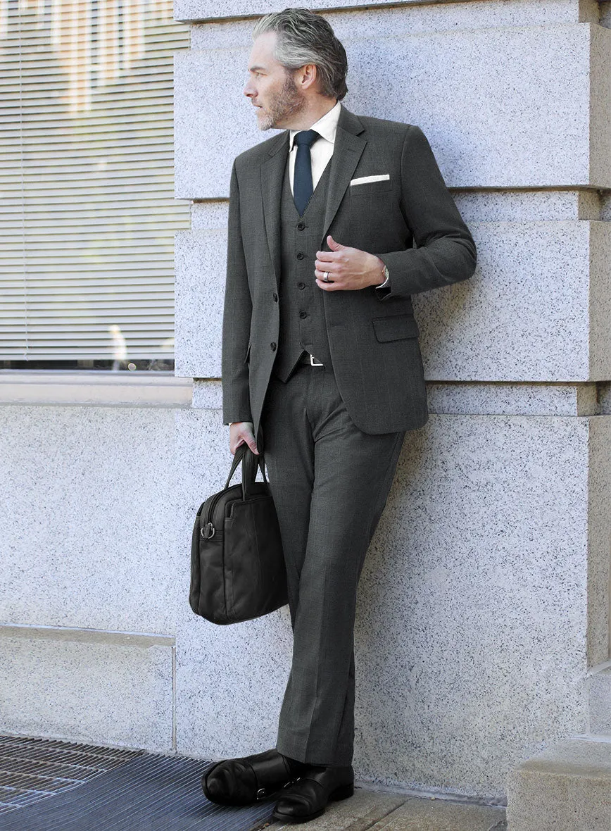 Bristol Rejulo Gray Checks Suit