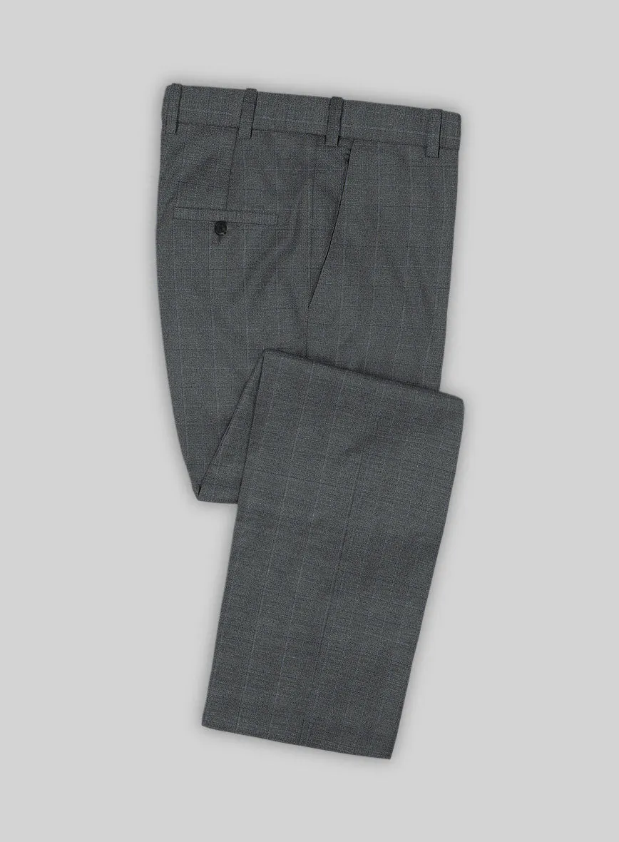 Bristol Rejulo Gray Checks Suit