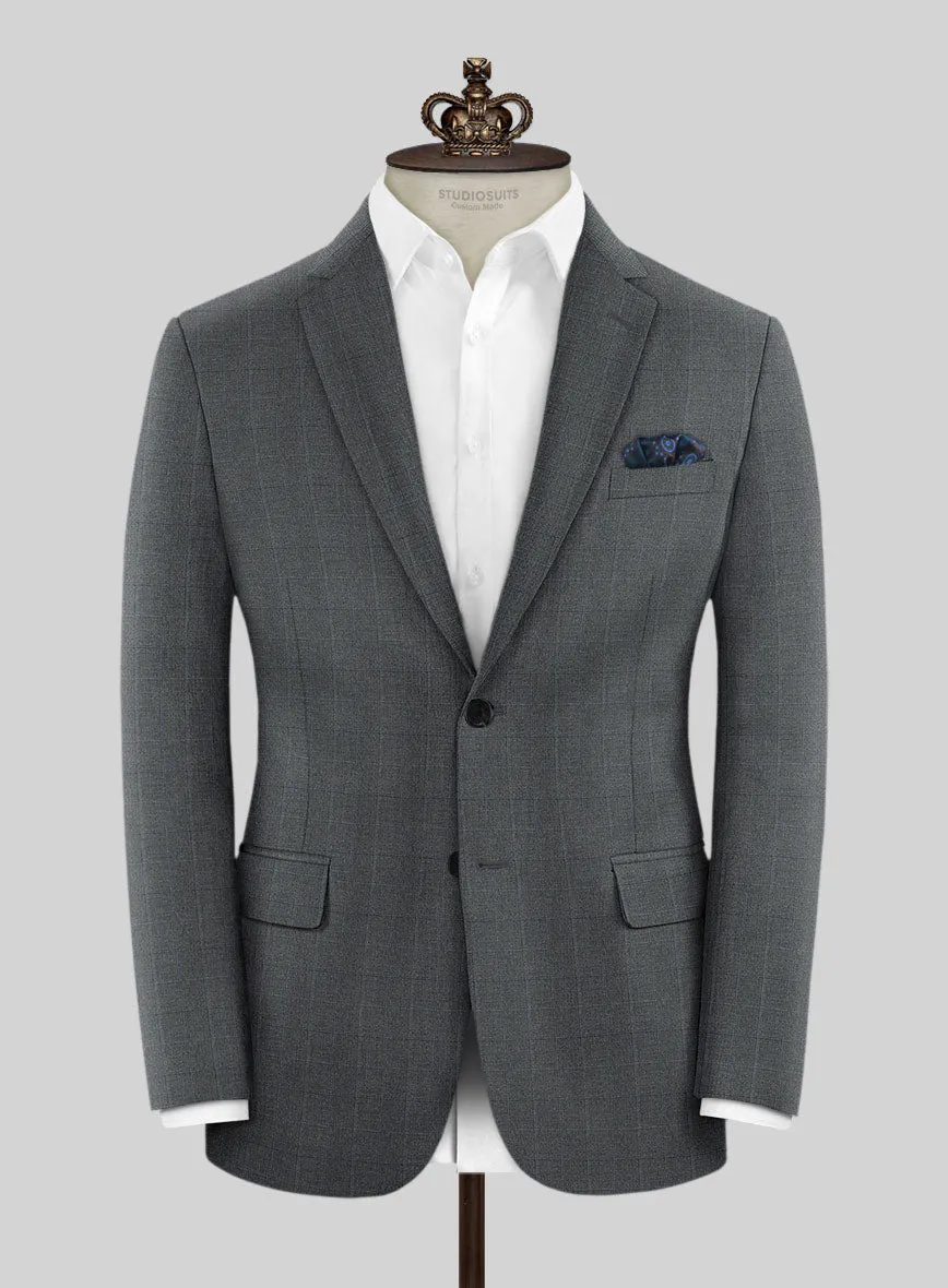 Bristol Rejulo Gray Checks Suit