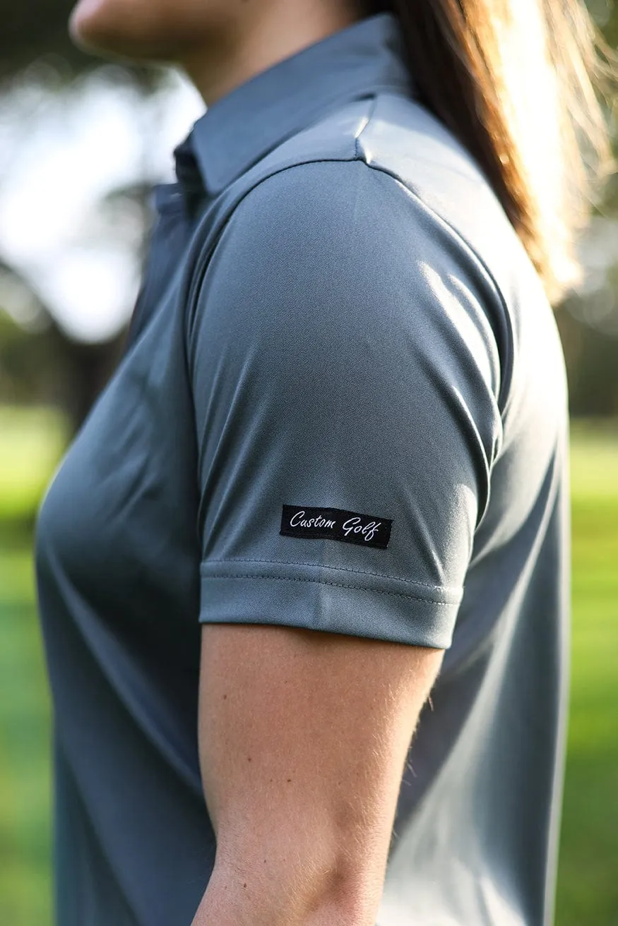 CA Ladies Iconic Golf Shirt | Dark Grey