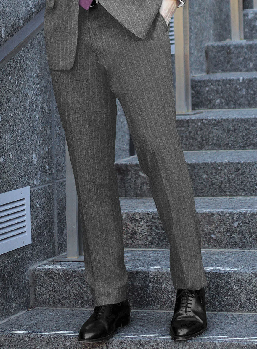 Caccioppoli Laudi Light Gray Wool Suit