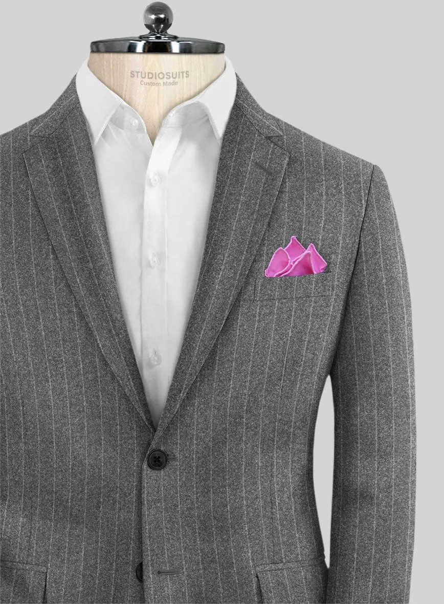 Caccioppoli Laudi Light Gray Wool Suit