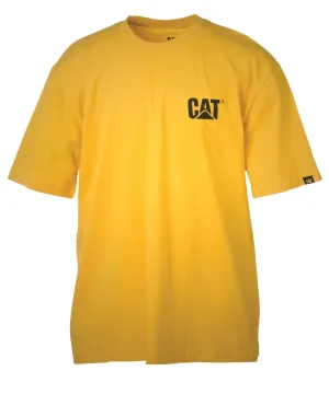 Caterpillar Short Sleeve Trademark T-shirt - Yellow