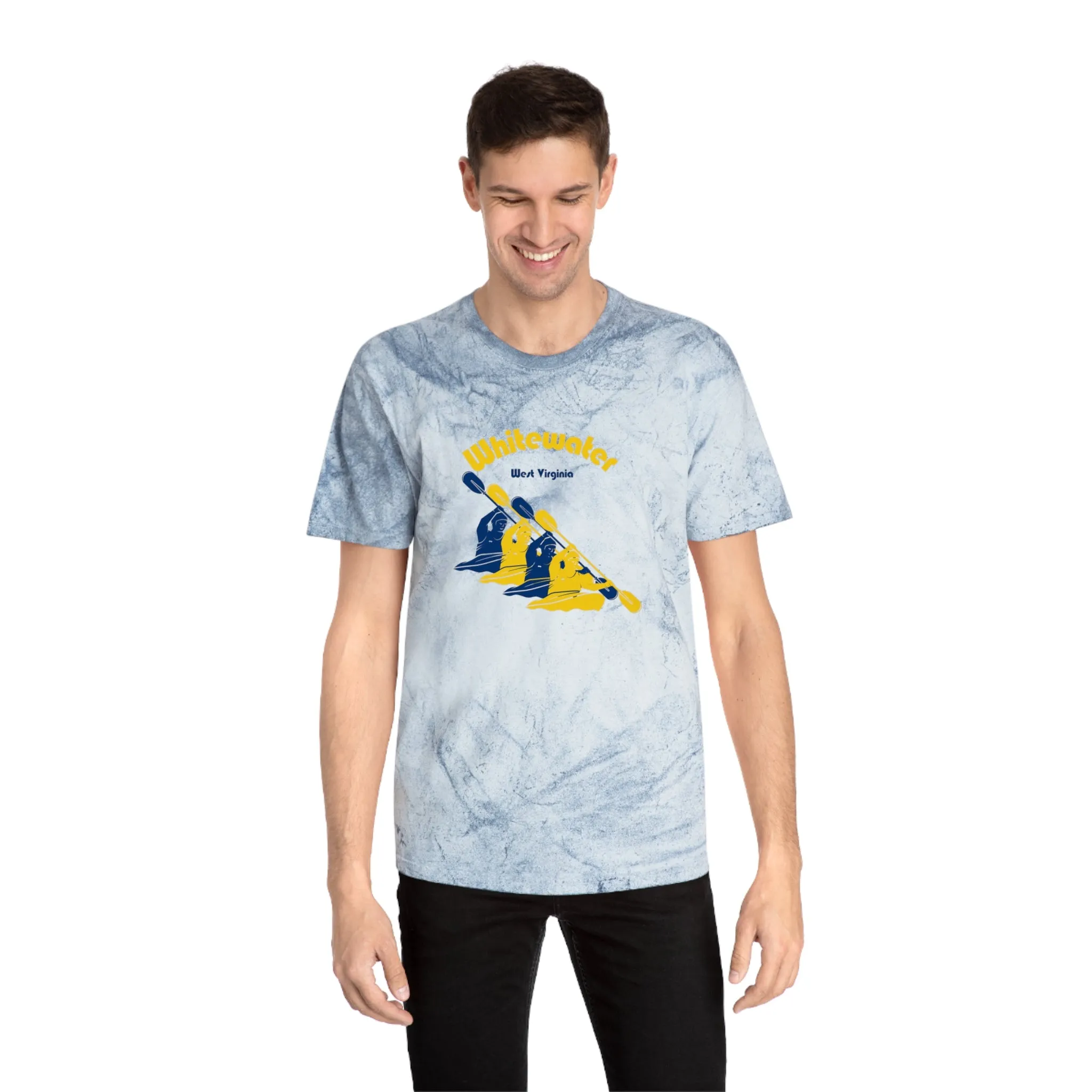 Comfort colors WV Whitewater Tie-dye T shirt