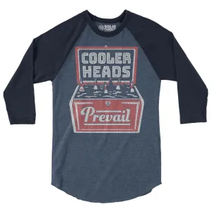 Cooler Heads 3/4 Sleeve Baseball Tee