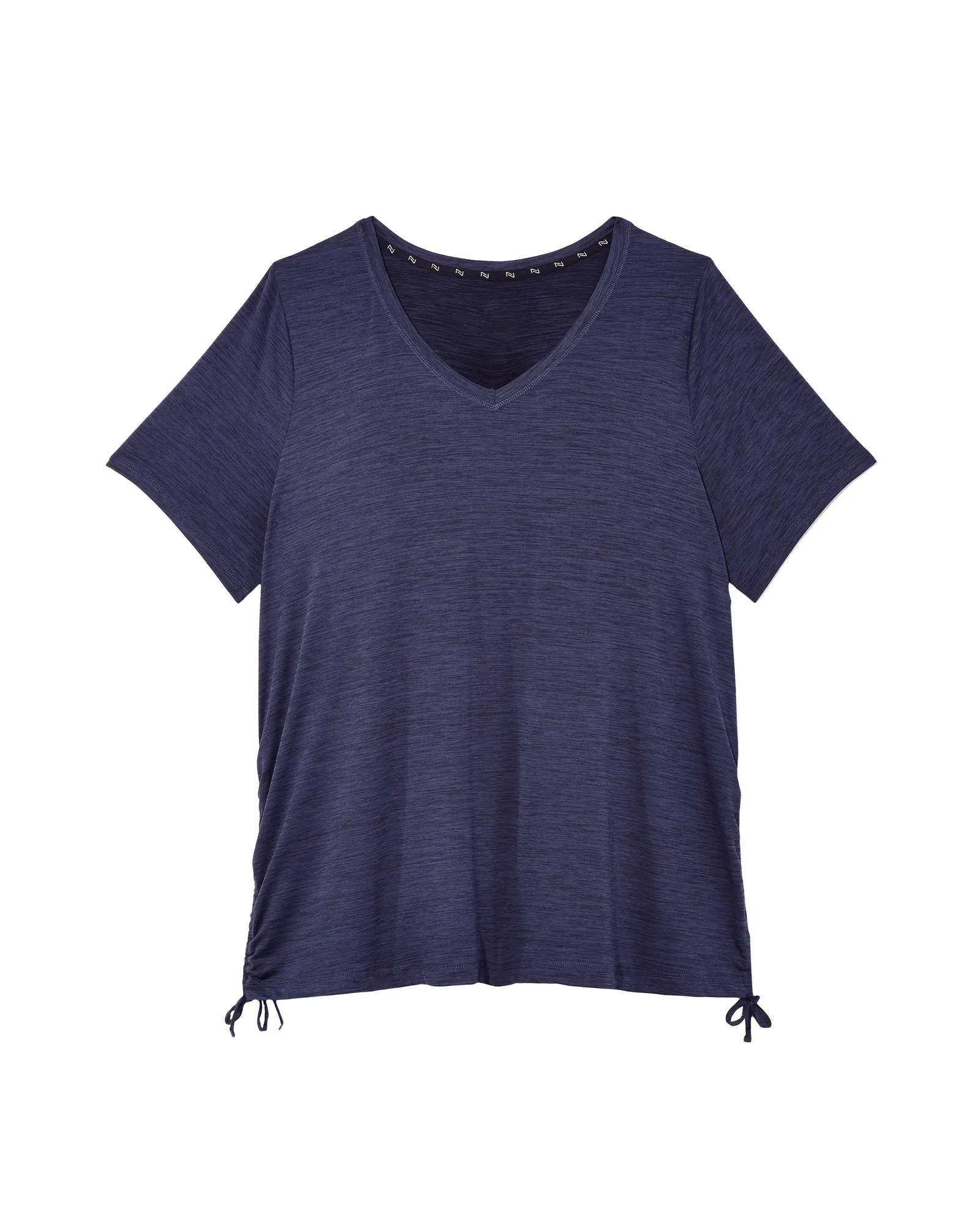 Danica Tee with Side Ties | Navy