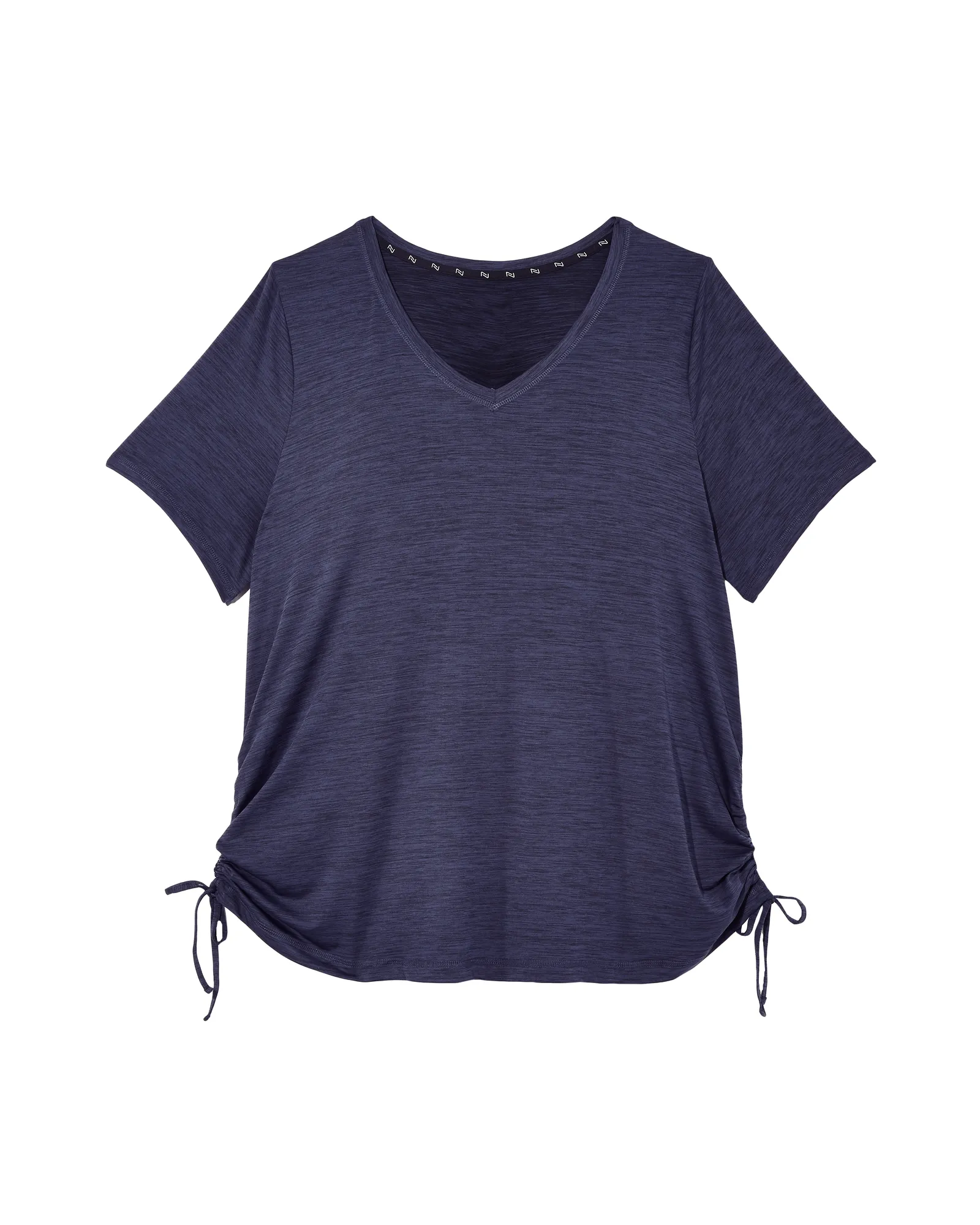 Danica Tee with Side Ties | Navy