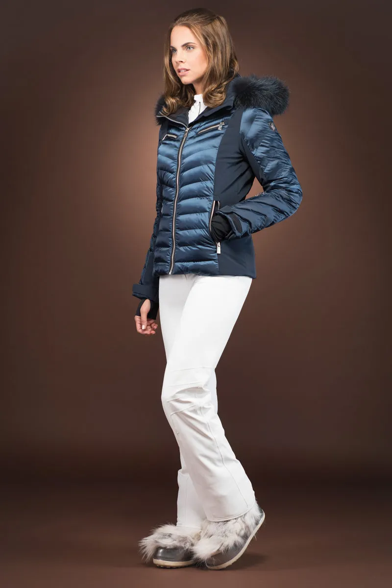 Edie Splendid Ski Jacket - Fur Hood Trim