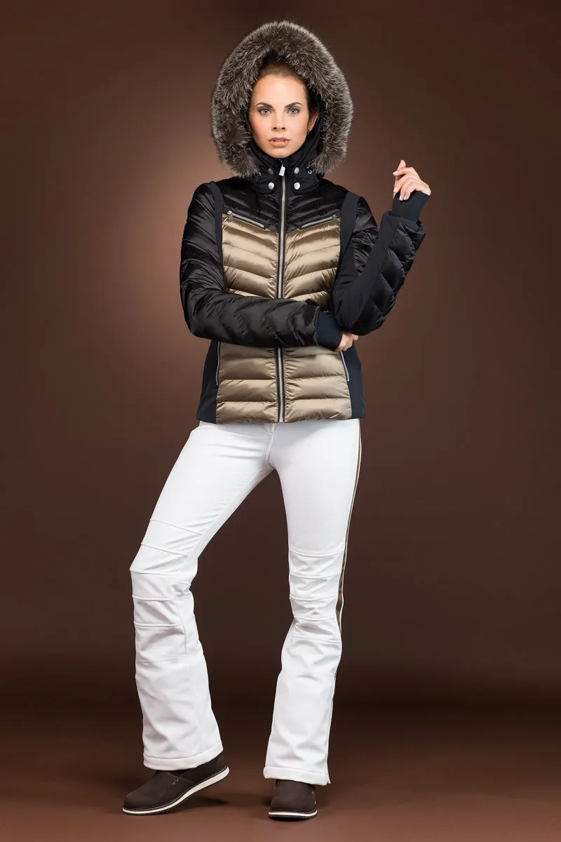 Edie Splendid Ski Jacket - Fur Hood Trim