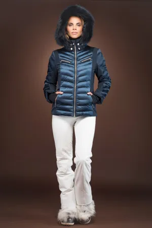 Edie Splendid Ski Jacket - Fur Hood Trim