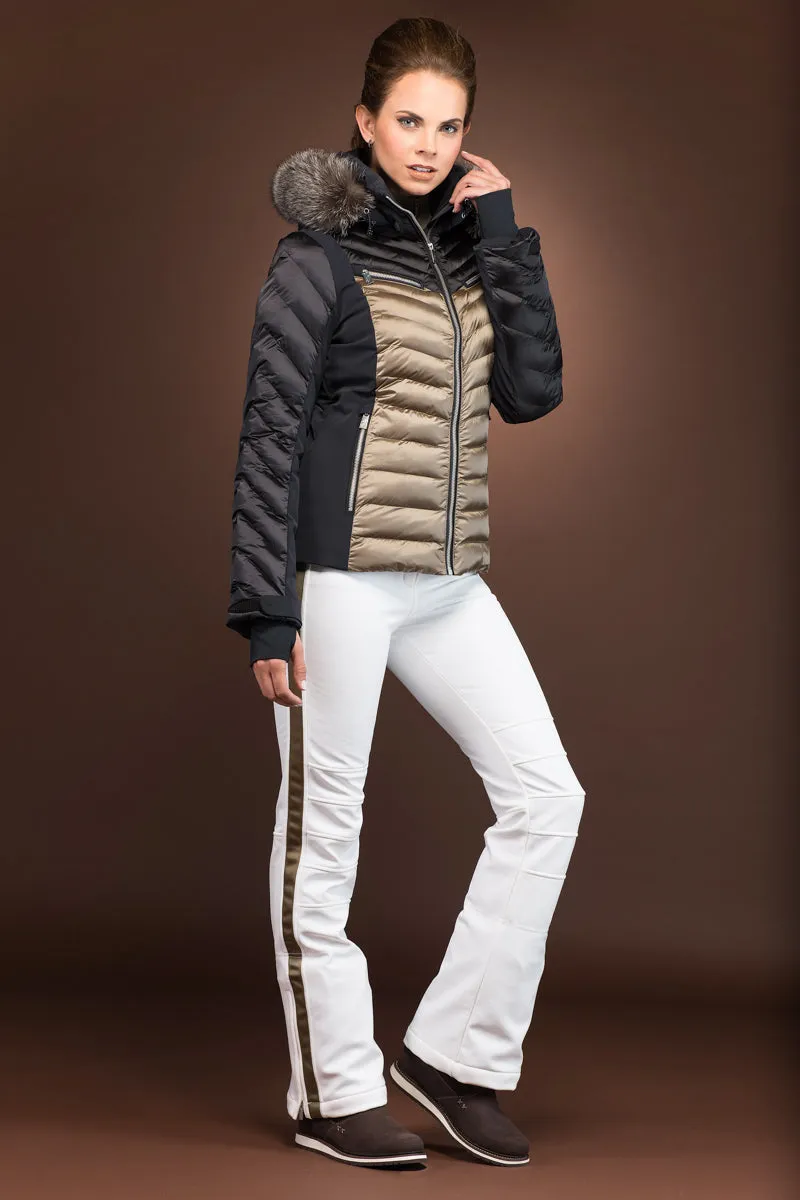 Edie Splendid Ski Jacket - Fur Hood Trim