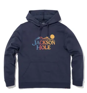 Faherty Women's Jackson Hole Popover Hoodie Dune Navy