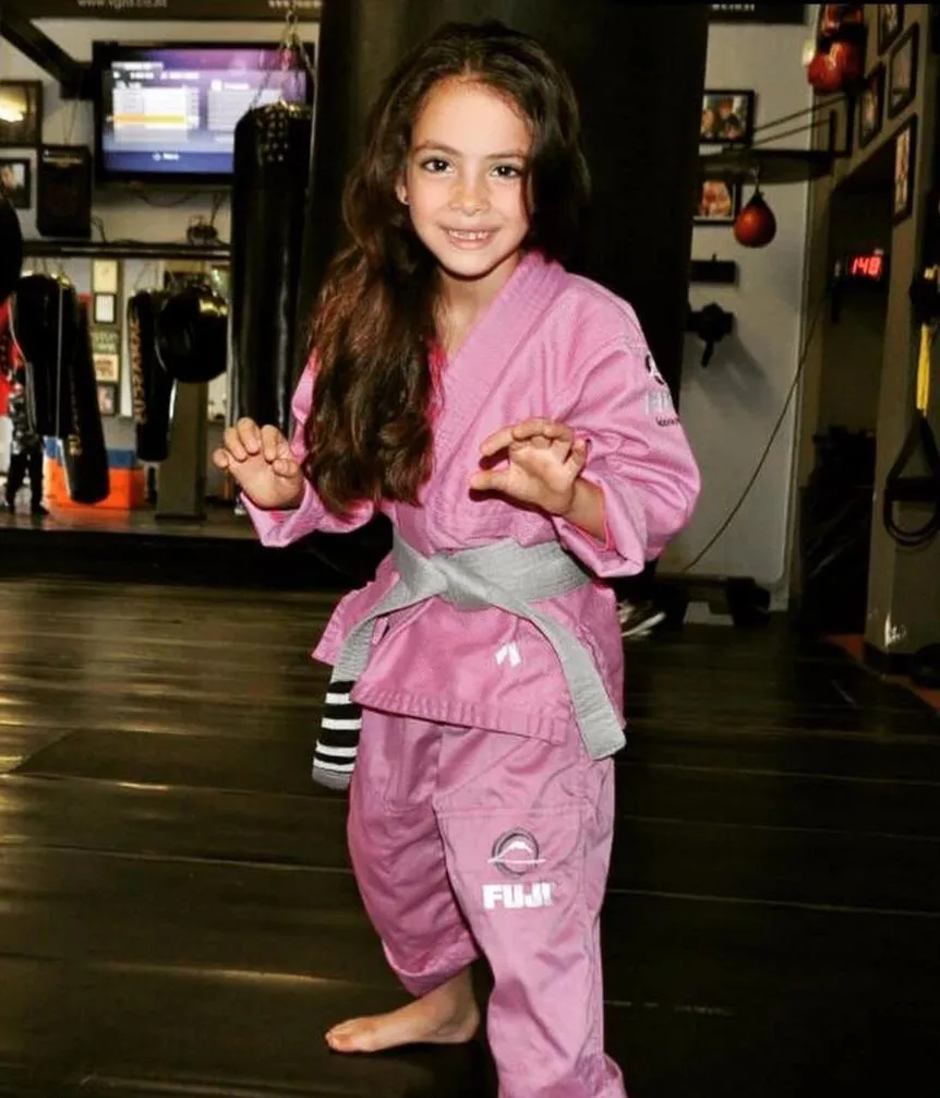 Fuji Kids All Around BJJ Gi - Pink | Durable BJJ Gi for Kids