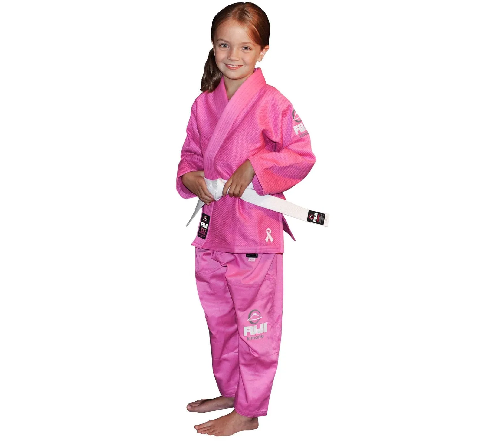 Fuji Kids All Around BJJ Gi - Pink | Durable BJJ Gi for Kids