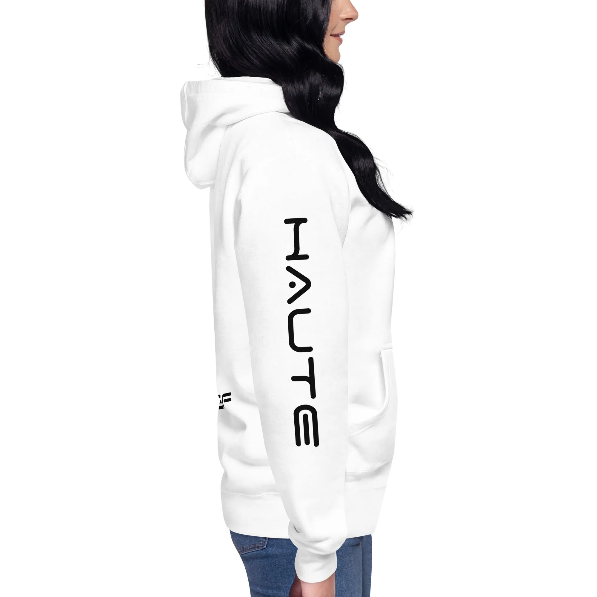 HauteButch White LANYSF Unisex Hoodie