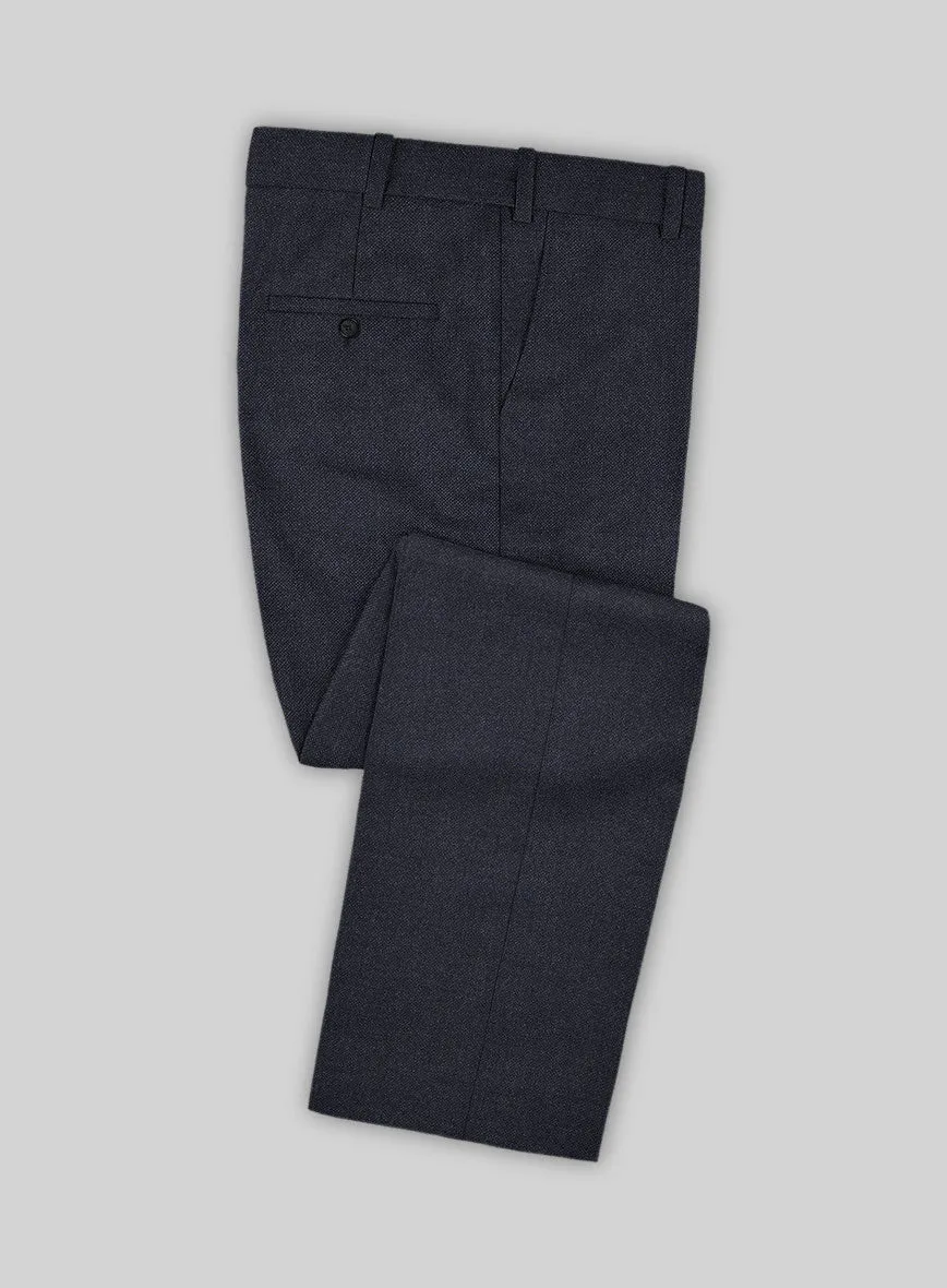 Italian Ombo Blue Birdseye Flannel Suit