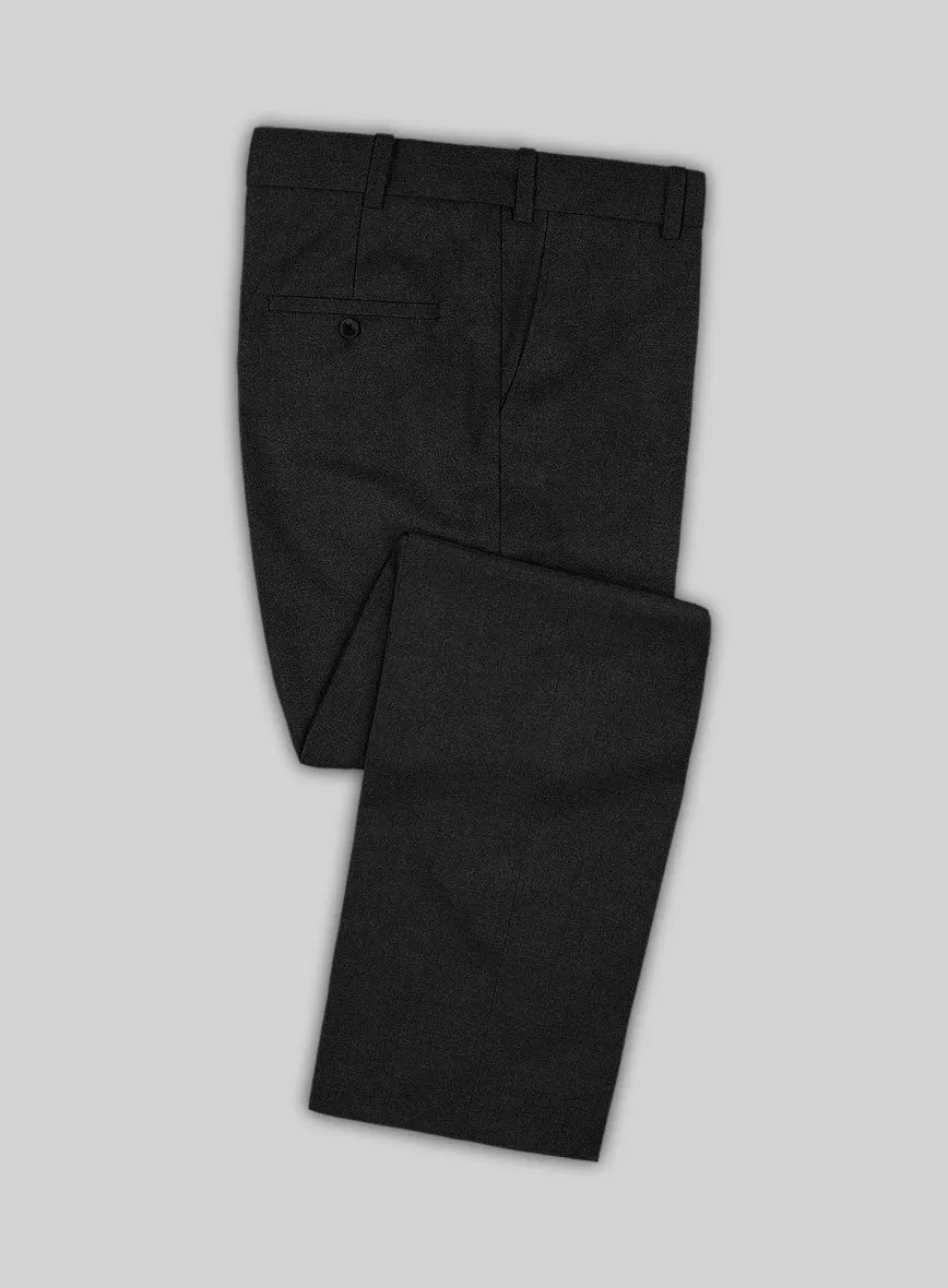 Italian Turna Charcoal Flannel Suit