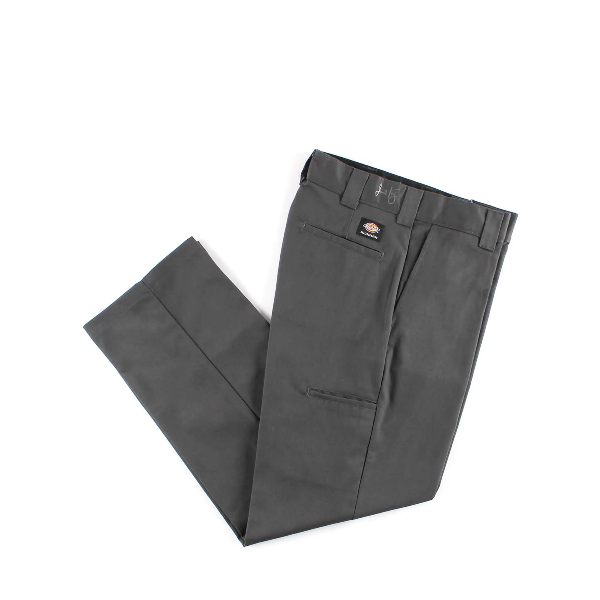 Jamie Foy Loose Straight Fit Work Pants Charcoal