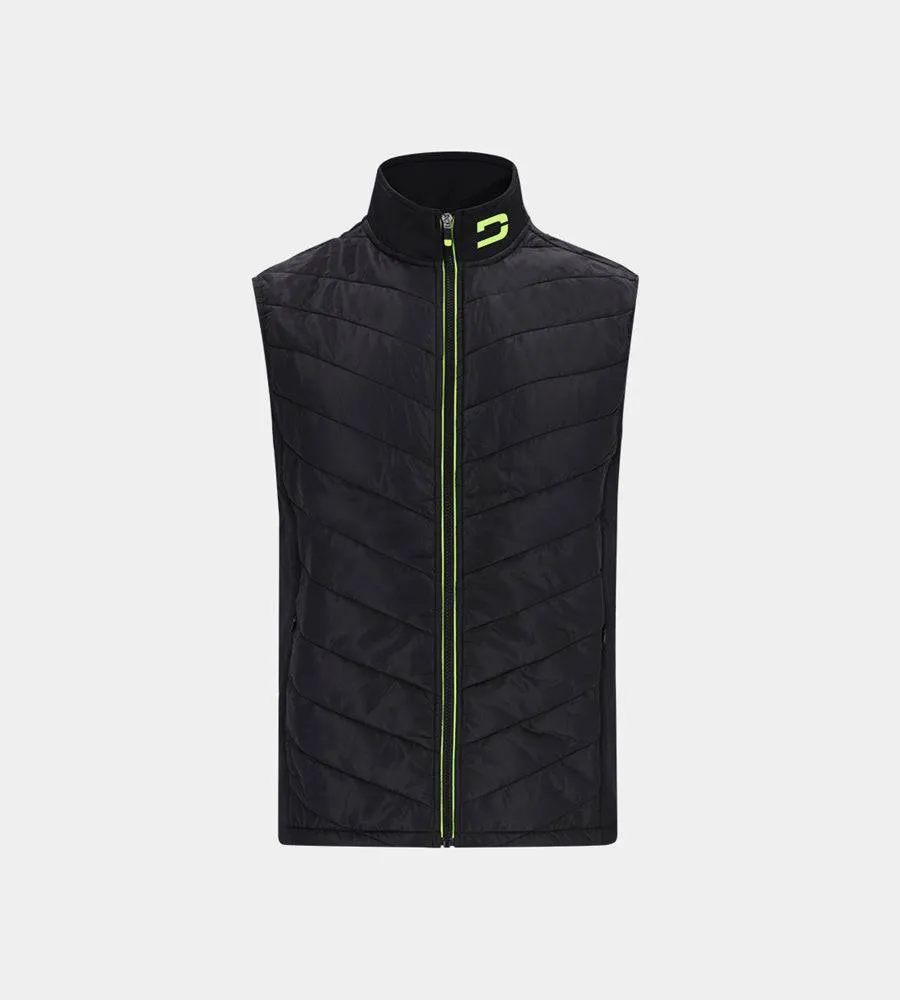 KIDS KYTE GILET - BLACK / LIME