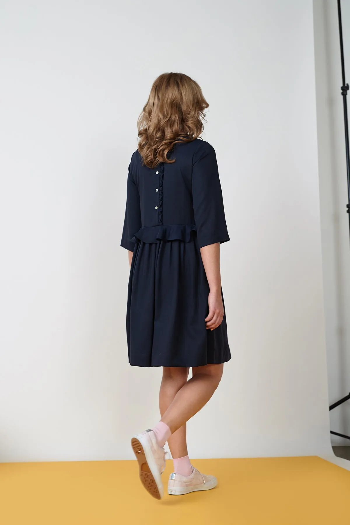 Kulture Dress - Soft Navy