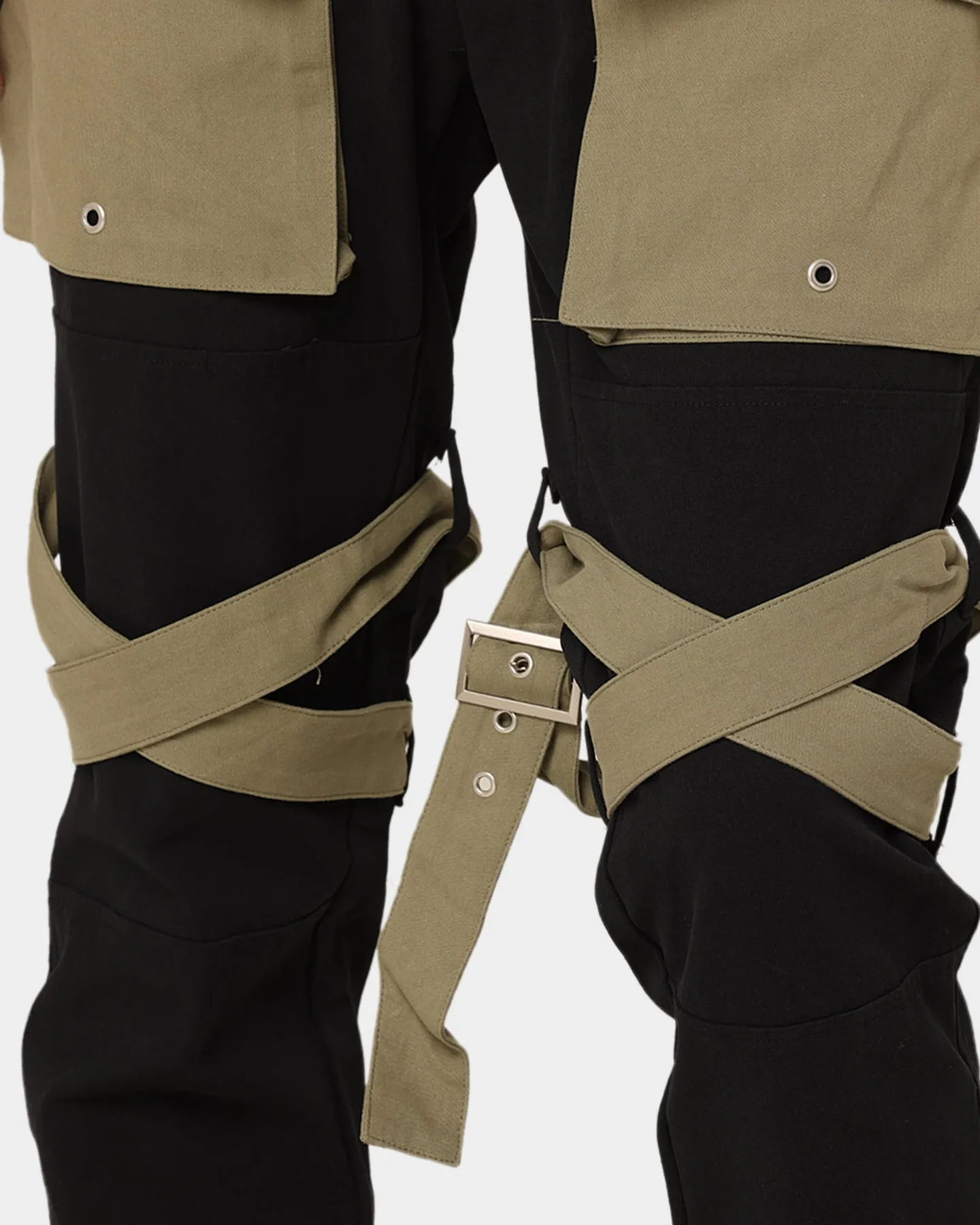 Lifted Anchors Newport Cargo Pants Black