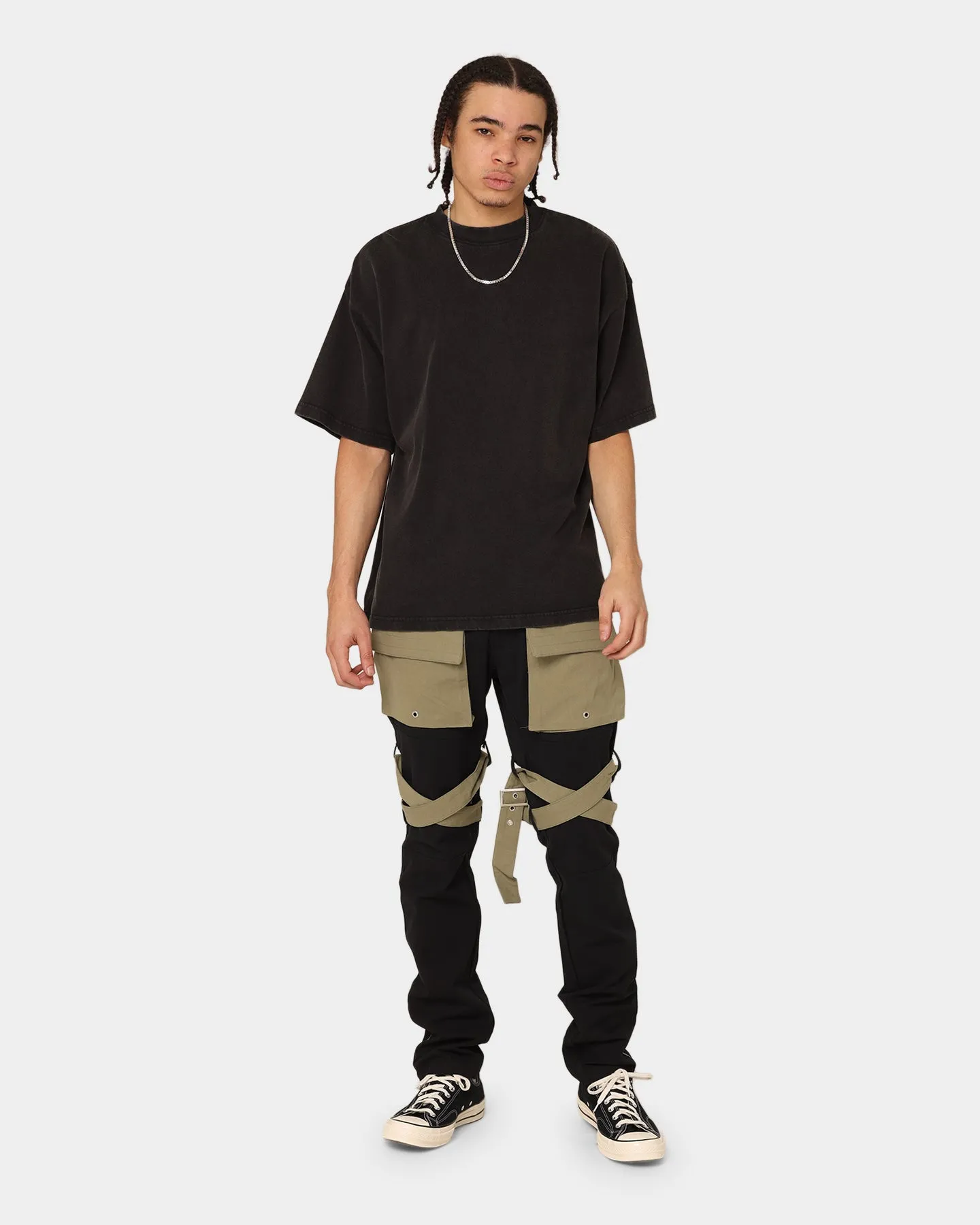 Lifted Anchors Newport Cargo Pants Black