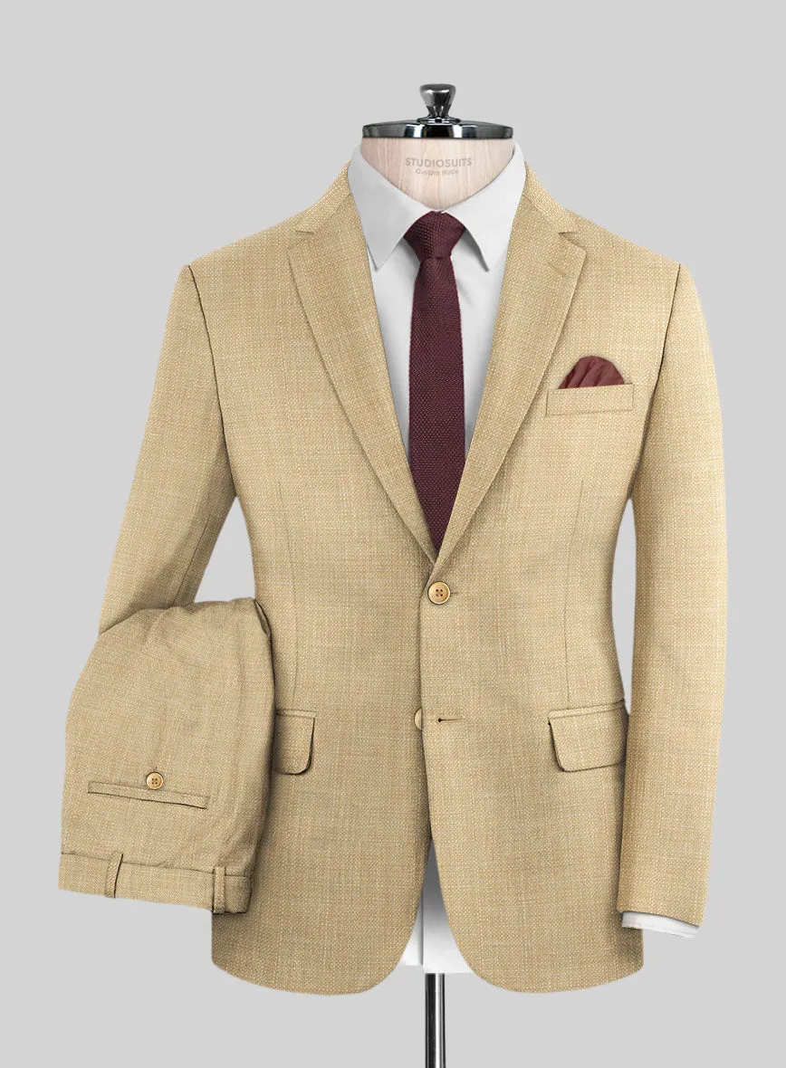 Loro Piana Francesca Wool Silk Linen Suit