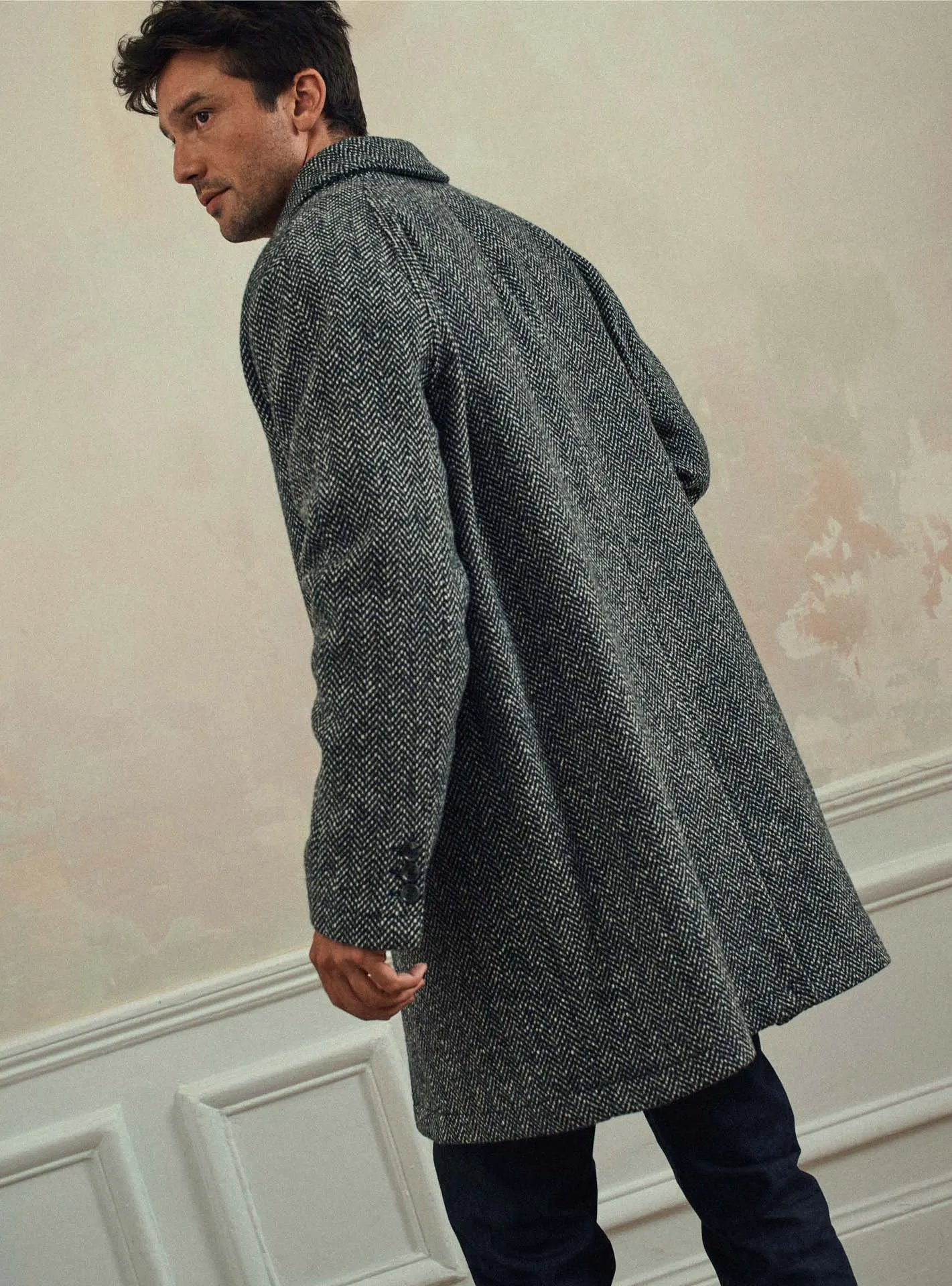 Manteau Oleg Mixed Grey