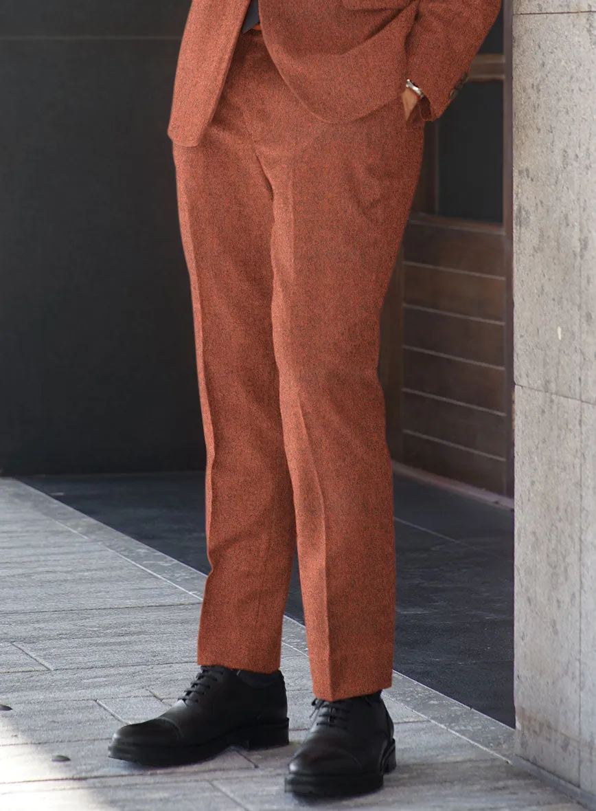 Melange Titan Rust Tweed Suit