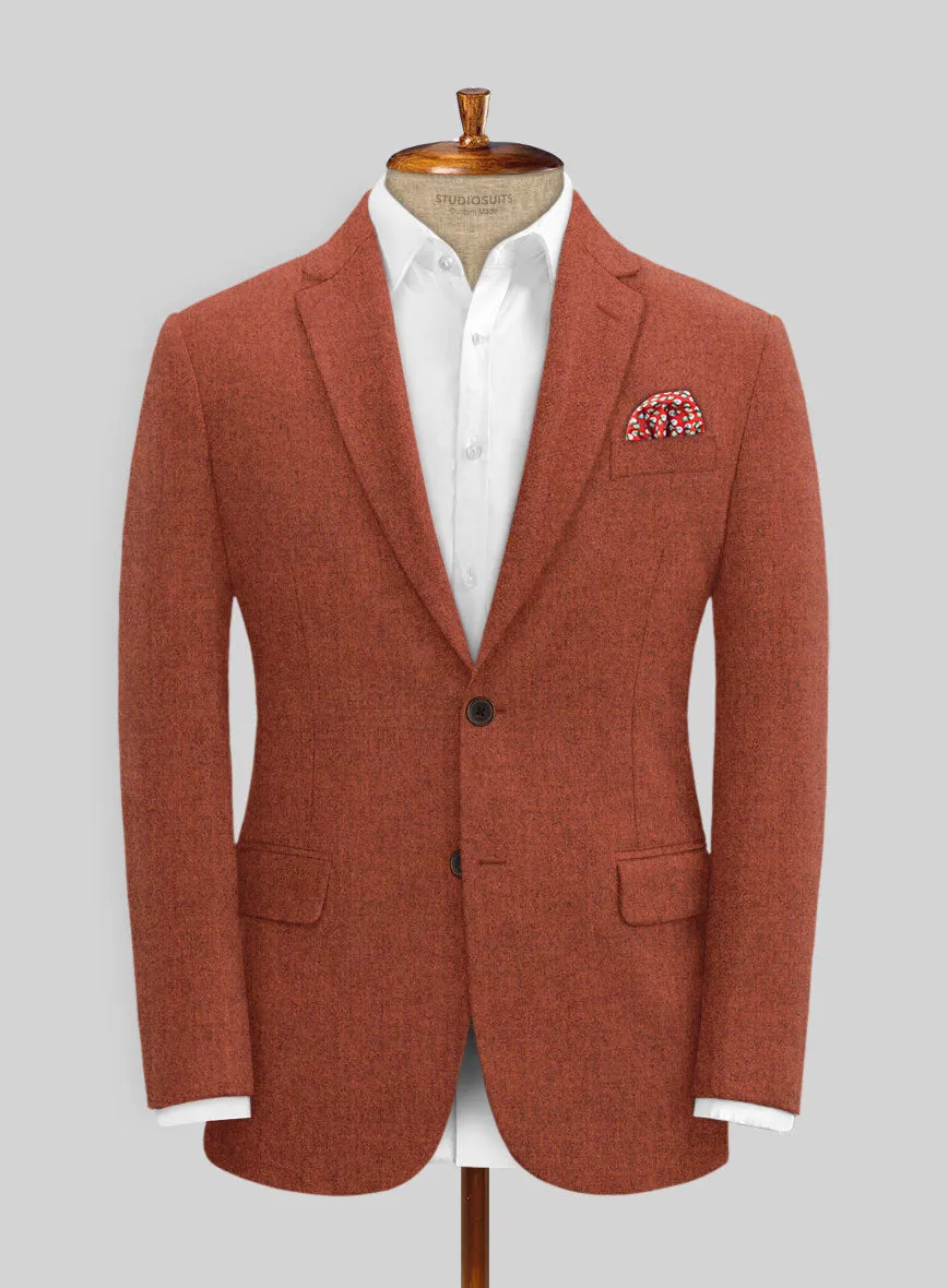 Melange Titan Rust Tweed Suit