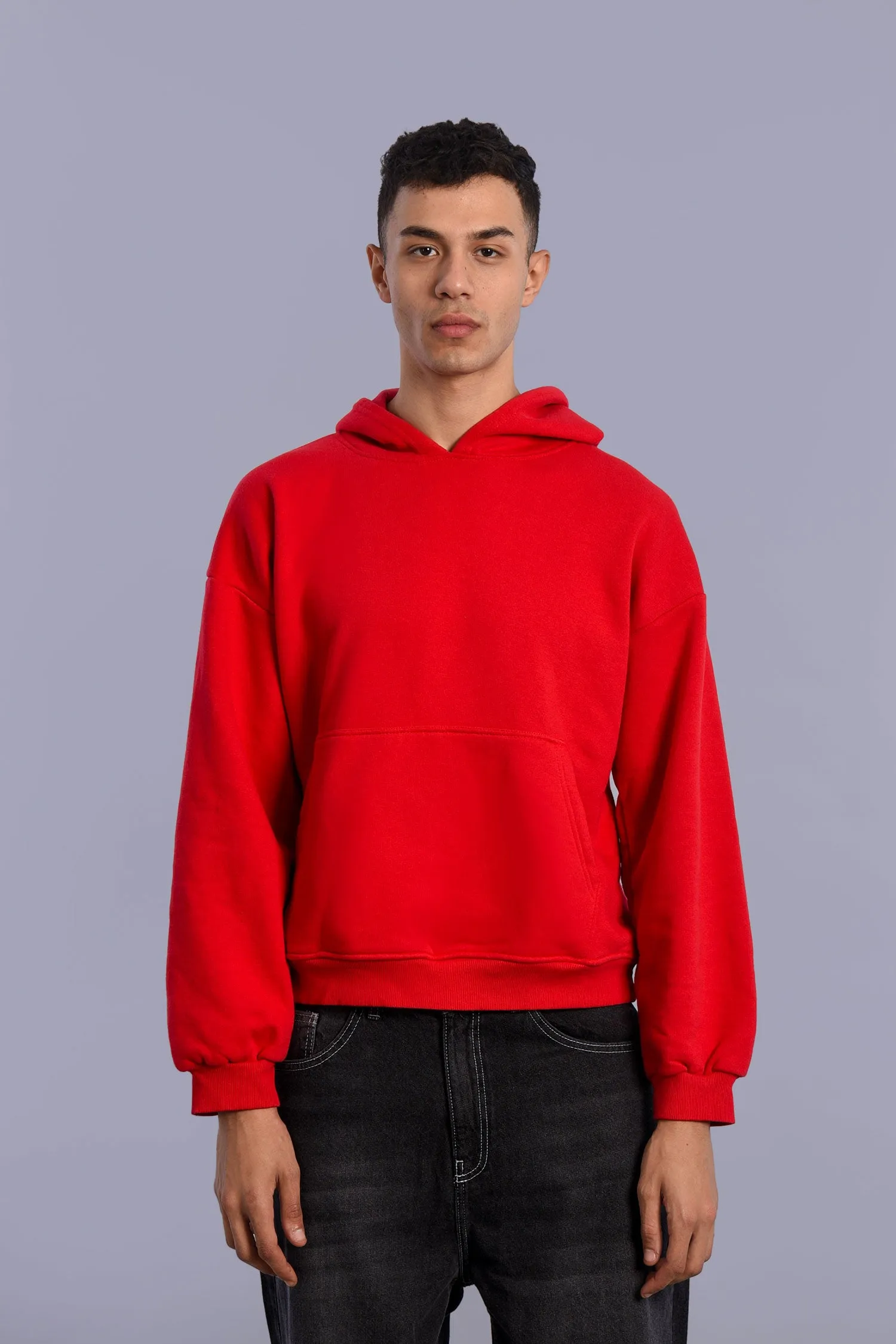 Men Melton Basic Hoodie - Mitcha Label