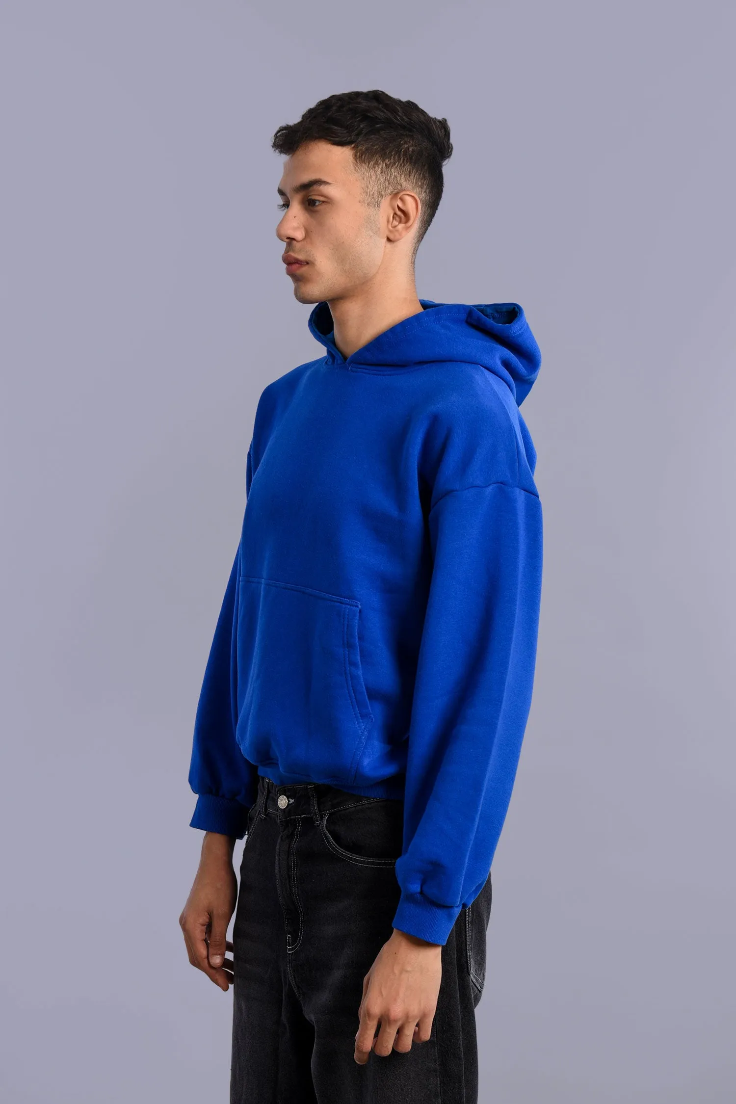 Men Melton Basic Hoodie - Mitcha Label