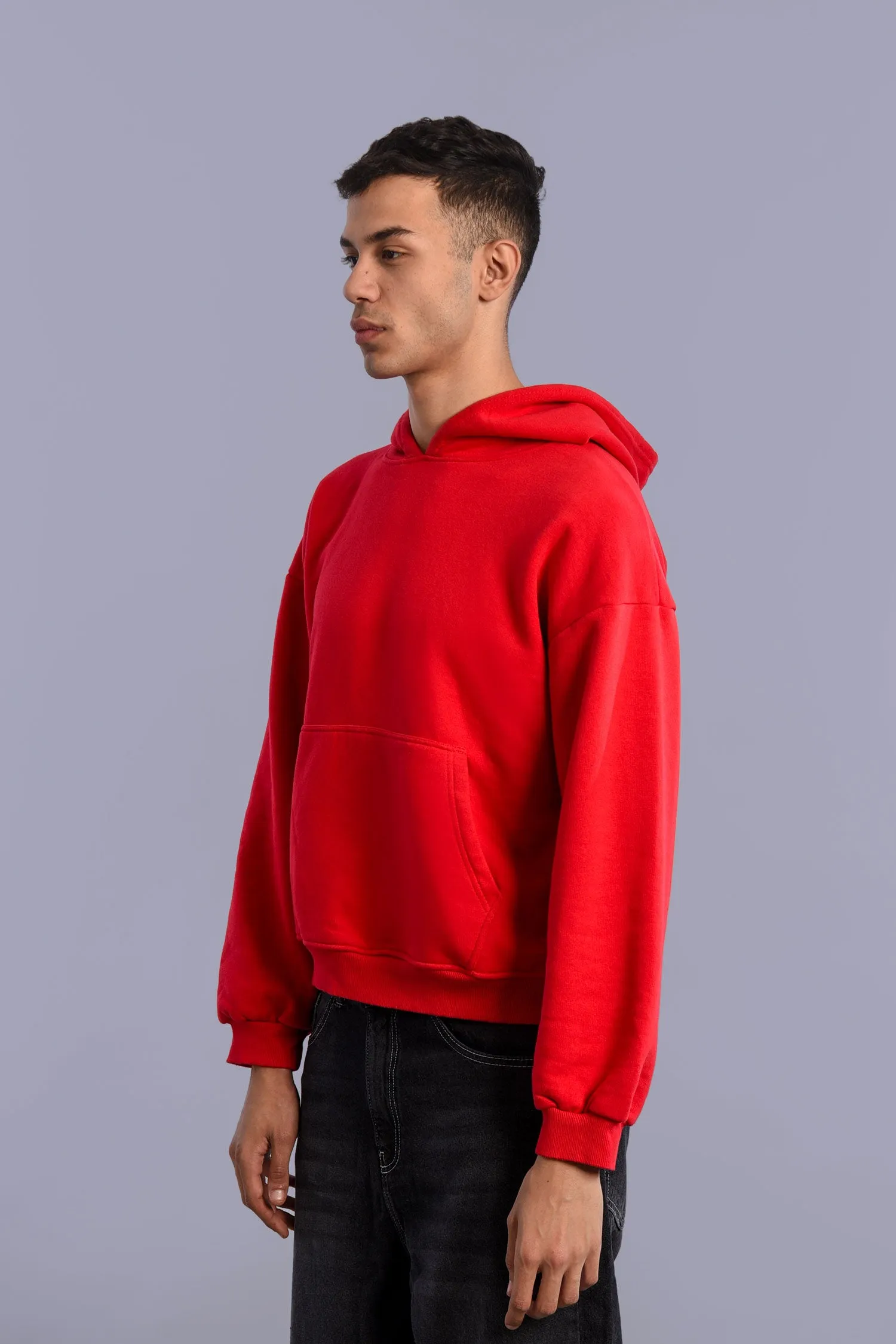 Men Melton Basic Hoodie - Mitcha Label