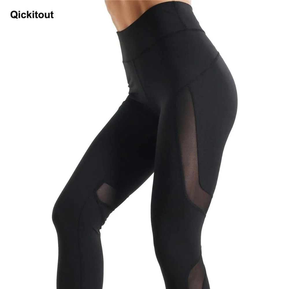 New Casual Outdoor Sportswear - Women Workout Sporting Leggings - Push Up High Waist Breathable Leggings (BAP)(TBL)