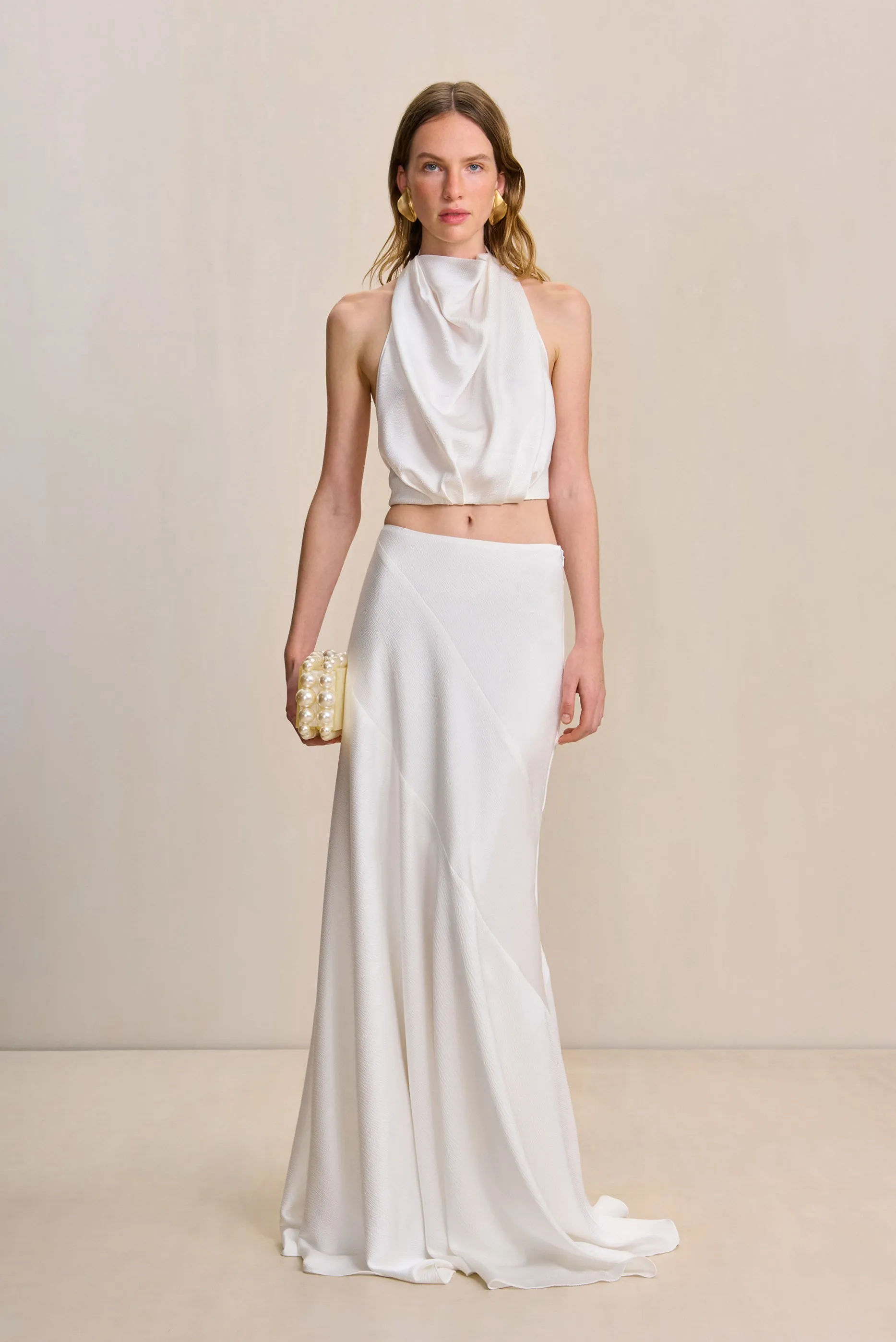 PELLI SKIRT - OFF WHITE