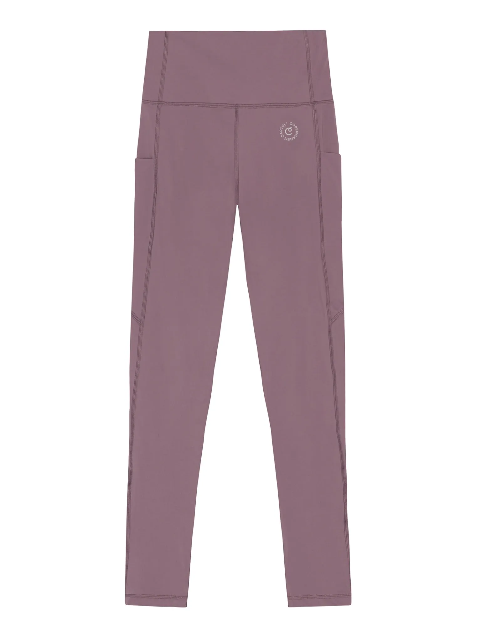 Power High-Waist Leggings Purple