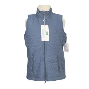 Riding Sport 'Kingston' Kids Quilted Vest in Iron Ink - Children's Large