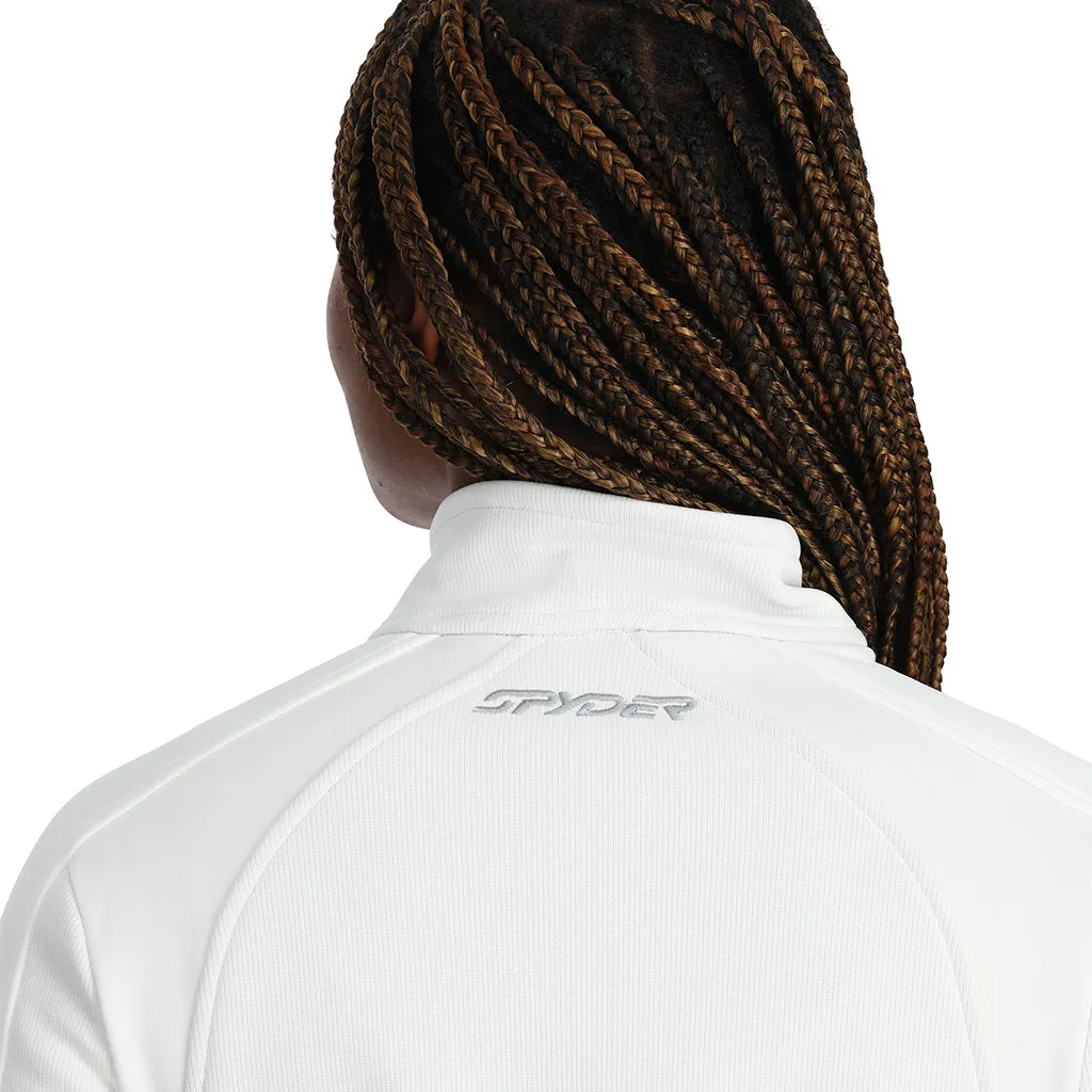 Womens Encore Full Zip - White