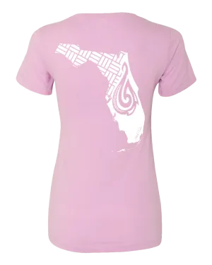 Women's Sunshine State of Mind V-Neck Tee